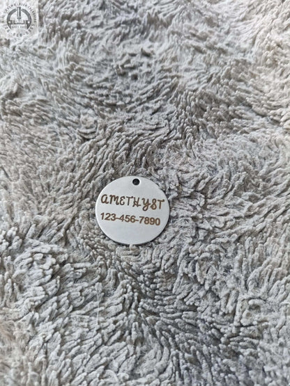 Premium Custom Engraved Stainless steel Dog tags, Engraved Pet Id tag, Custom Durable pet tag My Store
