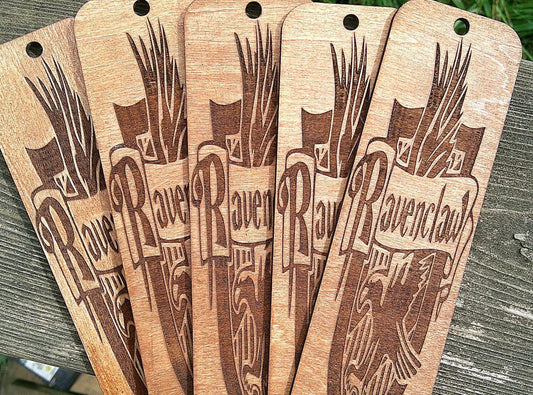 Wizard House Wooden Bookmarks My Store
