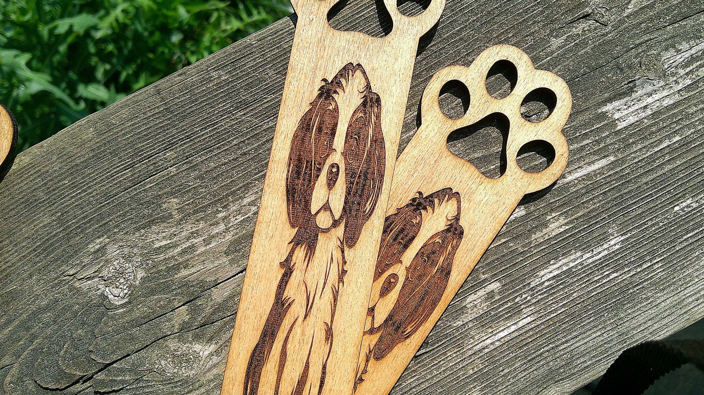 Cavalier King Charles Spaniel Bookmark dog breed gifts My Store