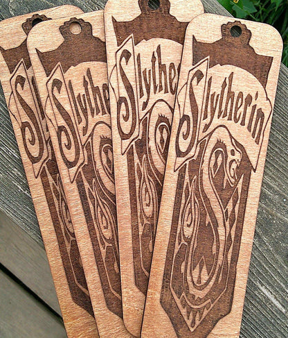 Wizard House Wooden Bookmarks My Store