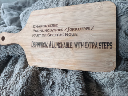 Mini Custom Charcuterie/Cutting Boards Kings Crown Laser Engraving