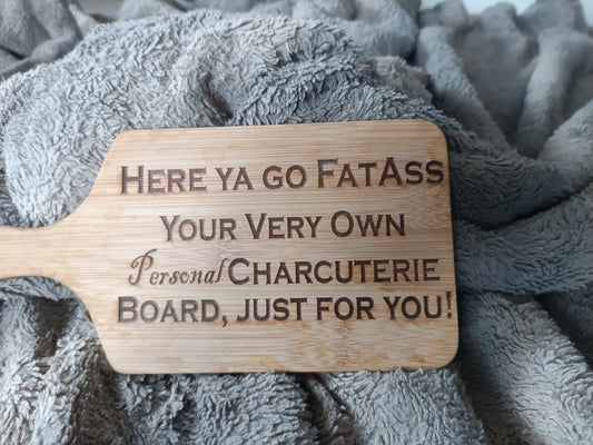 Mini Custom Charcuterie/Cutting Boards Kings Crown Laser Engraving