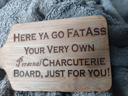 Mini Custom Charcuterie/Cutting Boards Kings Crown Laser Engraving