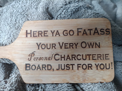 Mini Custom Charcuterie/Cutting Boards Kings Crown Laser Engraving