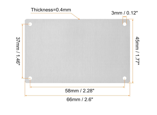 Serial number plates Kings Crown Laser Engraving